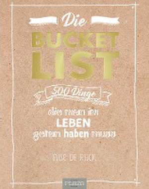 Die Bucket List de Elise de Rijck