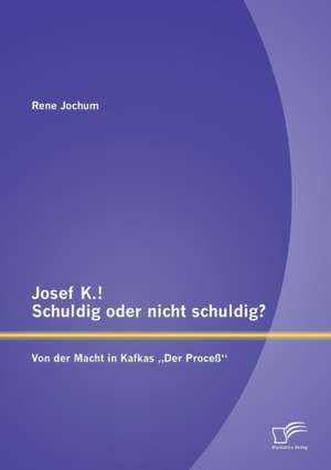 Josef K.! Schuldig Oder Nicht Schuldig? Von Der Macht in Kafkas Der Process": Wirtschaftlichkeit Und Massnahmen Am Beispiel Von Drei Einfamilienhausern de Rene Jochum