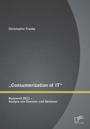 Consumerization of It": Buzzword 2011 - Analyse Von Chancen Und Gefahren de Christopher Franke