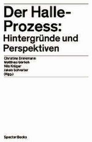 Der Halle-Prozess: Hintergründe und Perspektiven de Christina Brinkmann