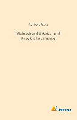 Wahrscheinlichkeits- und Ausgleichsrechnung de Norbert Herz