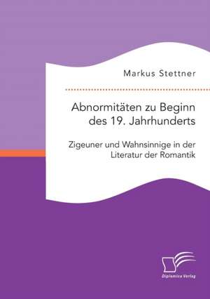 Abnormitaten Zu Beginn Des 19. Jahrhunderts: Zigeuner Und Wahnsinnige in Der Literatur Der Romantik de Markus Stettner