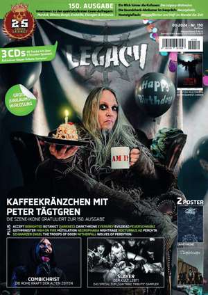 LEGACY MAGAZIN: THE VOICE FROM THE DARKSIDE Ausgabe #150 (3/2024) de Legacy Magazin