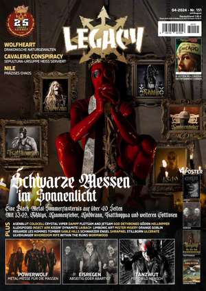 LEGACY MAGAZIN: THE VOICE FROM THE DARKSIDE. Ausgabe #151 (4/2024) de Legacy Magazin