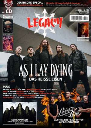 LEGACY MAGAZIN: THE VOICE FROM THE DARKSIDE Ausgabe #153 de Legacy Magazin