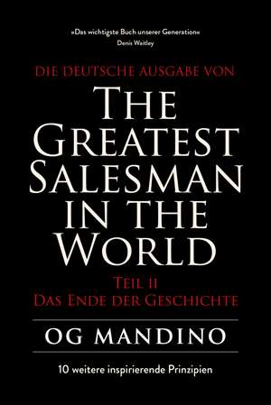 The Greatest Salesman in the World Teil II de Og Mandino