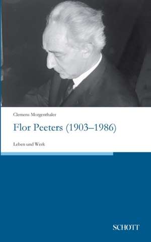 Flor Peeters (1903¿1986) de Clemens Morgenthaler