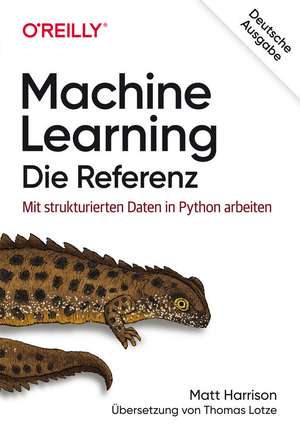 Machine Learning - Die Referenz de Matt Harrison