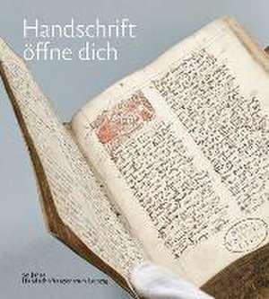 Handschrift öffne dich de Christoph Mackert