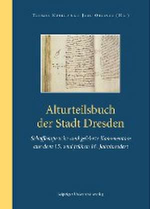 Alturteilsbuch der Stadt Dresden de Thomas Kübler