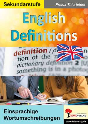 English Definitions de Prisca Thierfelder