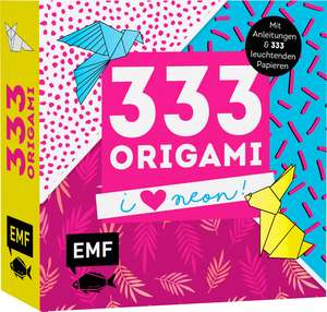 333 Origami - I love Neon!