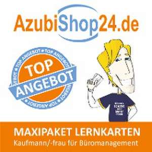 AzubiShop24.de Lernkarten Kaufmann / Kauffrau für Büromanagement. Maxi-Paket de Becker Daniel