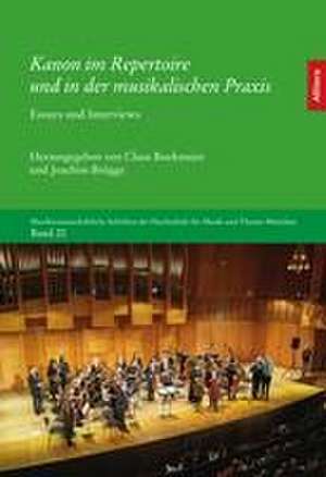 Kanon im Repertoire und in der musikalischen Praxis de Claus Bockmaier