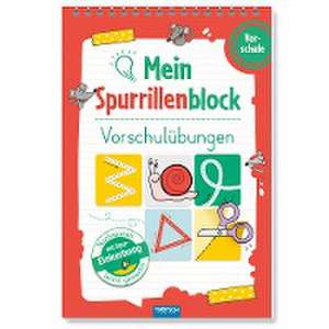 Trötsch Mein Spurrillenblock Vorschulübungen Übungsbuch de Trötsch Verlag GmbH & Co. KG