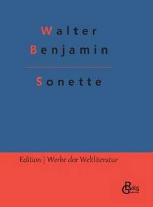 Sonette de Walter Benjamin