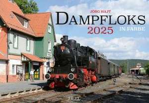 Dampfloks in Farbe Kalender 2025 de Jörg Hajt