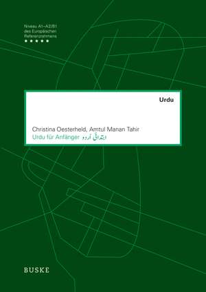 Urdu für Anfänger de Christina Oesterheld