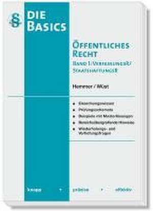 Basics Öffentliches Recht I - Verfassungsrecht / Staatshaftungsrecht de Karl-Edmund Hemmer