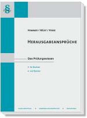 Herausgabeansprüche de Karl-Edmund Hemmer