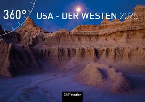 360° USA - Der Westen Broschürenkalender 2025 de Christian Heeb