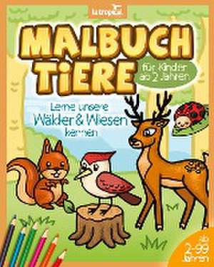 Malbuch Tiere für Kinder ab 2 Jahren de David Ludwig