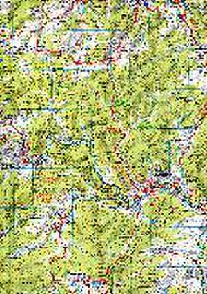 Radwanderkarte BVA Kreis Siegen-Wittgenstein mit Knotenpunkten 1:50.000, reiß- und wetterfest, GPS-Tracks Download, E-Bike-geeignet de BVA BikeMedia GmbH