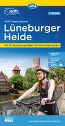 ADFC-Regionalkarte Lüneburger Heide, 1:75.000, mit Tagestourenvorschlägen, reiß- und wetterfest, E-Bike-geeignet, GPS-Tracks Download de Allgemeiner Deutscher Fahrrad-Club e. V. (ADFC)