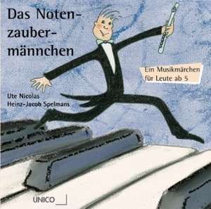 Das Notenzaubermännchen. 2 CDs de Ute Nicolas