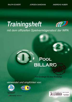 Pool Billard Trainingsheft PAT 1 de Ralph Eckert