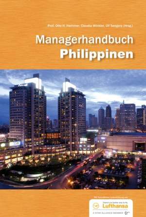 Managerhandbuch Philippinen de Otto H. Hammer