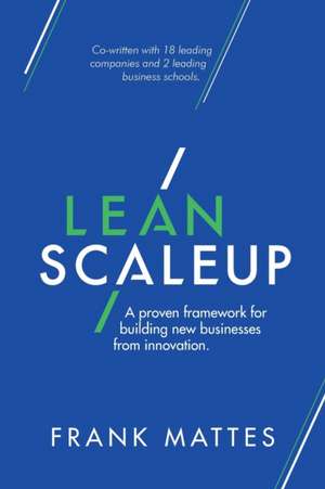 Lean Scaleup de Frank Mattes