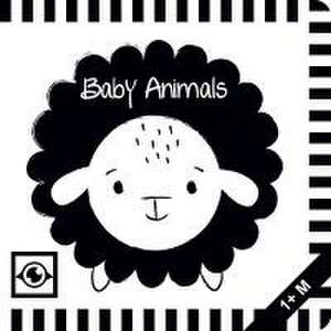 Baby Animals: Kontrastbuch für Babys mit Öffnungen · kontrastreiche Bilder angepasst an Babyaugen · Schwarz Weiß Buch für Neugeborene · Mein erstes Bilderbuch · Montessori Buch de Agnieszka Sawczyn