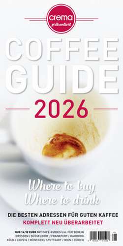 COFFEE GUIDE 2026 de Heiko Heinemann