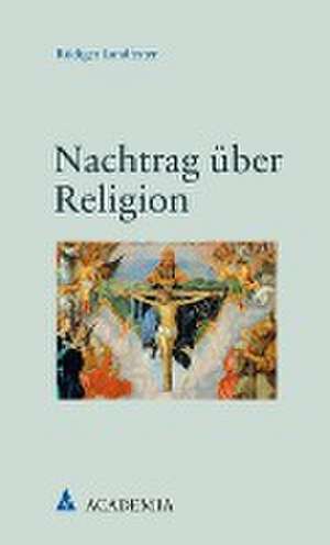 Nachtrag über Religion de Rüdiger Landfester