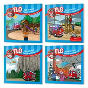 Flo Minibuch-Set 3 de das kleine Feuerwehrauto Flo