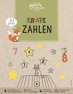 Erste Zahlen für Kinder ab 5 Jahren. Bunter Zahlenspaß für Vorschulkinder de Pen2nature