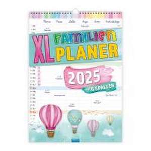 Trötsch Großbildkalender XL Familenplaner 2025 mit 6 Spalten de Trötsch Verlag GmbH & Co. KG