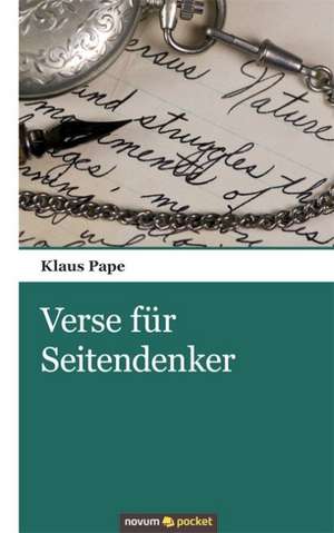 Verse Fur Seitendenker: ] de Klaus Pape