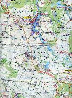 KOMPASS Großraum-Radtourenkarte Berlin-Brandenburg 1 : 125 000 de KOMPASS-Karten GmbH