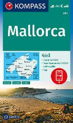 KOMPASS Wanderkarte 230 Mallorca 1:75.000 de Kompass-Karten Gmbh