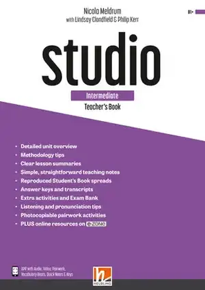 Studio Intermediate Teacher's Book+E-Zone