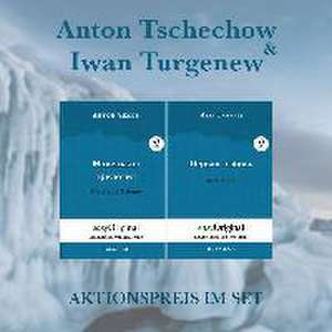 Anton Tschechow & Iwan Turgenew Softcover (Bücher + Audio-Online) - Lesemethode von Ilya Frank de Anton Pawlowitsch Tschechow