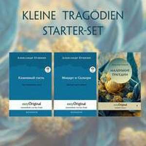 Kleine Tragödien (mit 3 MP3 Audio-CDs) - Starter-Set - Russisch-Deutsch de Alexander Puschkin