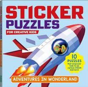 Sticker Puzzles; Adventures in Wonderland de Gakken Early Childhood Experts