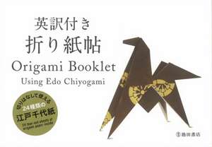 Origami Booklet: Using EDO Chiyogami de Kazuo Kobayashi