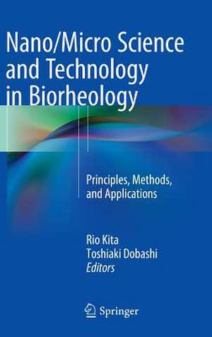 Nano/Micro Science and Technology in Biorheology: Principles, Methods, and Applications de Rio Kita