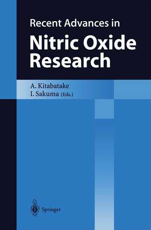 Recent Advances in Nitric Oxide Research de Akira Kitabatake