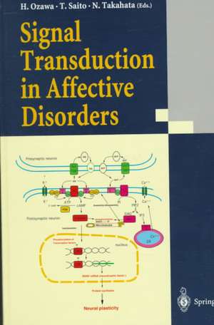 Signal Transduction in Affective Disorders de Hiroki Ozawa