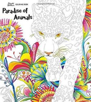 Paradise of Animals: Adult Coloring Book de Fujiyoshi Brother's